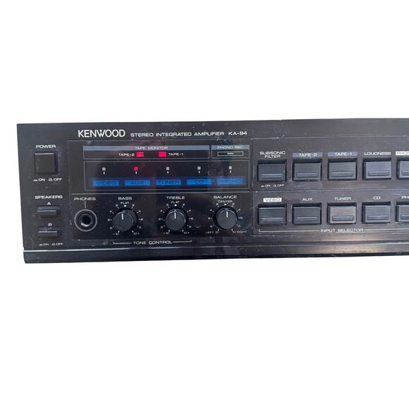 Vintage KENWOOD KA-94 STEREO INTEGRATED AMPLIFIER - Picture 2 of 10